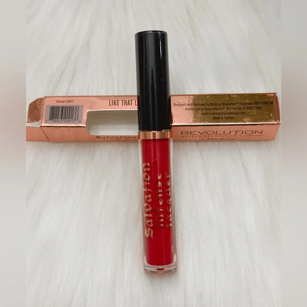 Like That Love (Red) - Revolution Salvation Intense Lip Lacquer